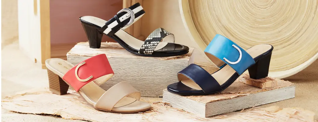 Simona Ricci womens slide sandals