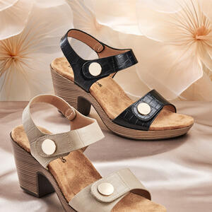 Simona Ricci MOYAS
 * 2 Bar Gold Button Sandal
 * Wood like Wedge
 * Footform Insole
Black and Taupe
INSTORE & ONLINE Now
https://www.baretraps.com.au/view-info-brand/simona-ricci/moyas-taupe #springfashion #wedges #springwear