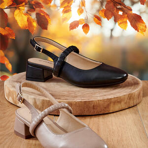 DIZZY by Simona Ricci

Lovely low heel Slingback Pump
Soft Upper with Elasticised Mary-Jane Strap
Black and Taupe available
Sizing 36 to 41 / 42 in Black
https://www.baretraps.com.au/buy/shoes~heels/dizzy-black

#pumps #slingbacks #lowheels