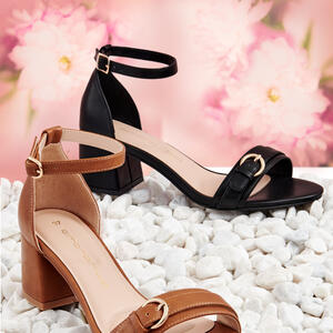 Simona Ricci TAINT Sandal
 - Back-in Buckle Trim Style
 - Black & Brown
 - $59.95 Value
Instore and online NOW
https://www.baretraps.com.au/buy/shoes~sandals/taint-brown

#heels #chicfashion #brownsandals
