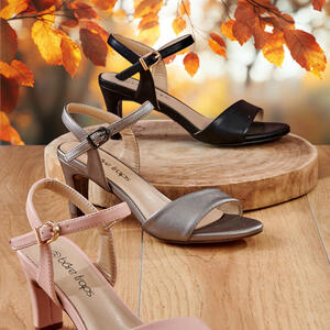 New Arrival - GIFT Classic Heel Sandal
 - Classic Y Back - single band front
 - 70mm Heel
 - Black, Nude and Pewter
Just $59.95
https://www.baretraps.com.au/buy/shoes~sandals/gift-nude