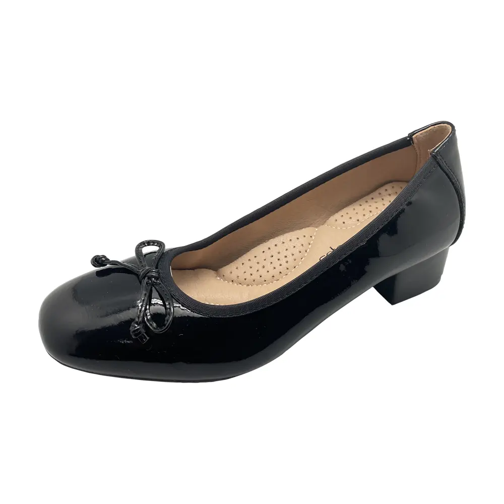 Bare Traps Dasher Black low heel pump winter shoes autumn