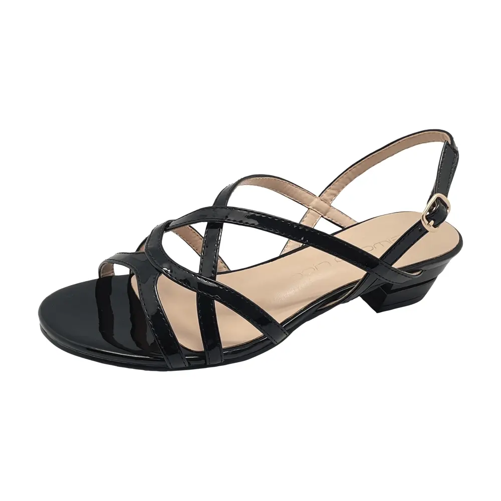 Timbo Black Simona Ricci Low Heel Sandals online Summer Spring