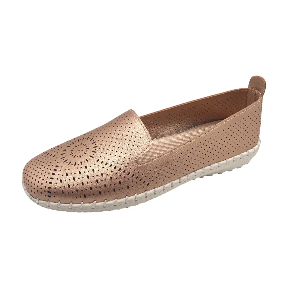 Champagne color wedge shoes deals